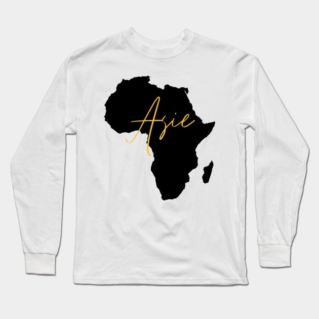 Afro-Asians Long Sleeve T-Shirt by Qurax